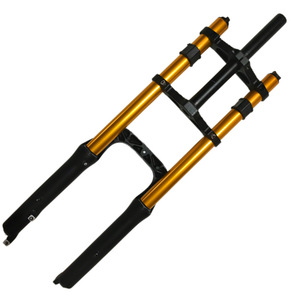 Fourche avant de vélo électrique de montagne, absorption des chocs fourche avant en alliage d'aluminium - Product Image 1