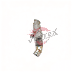 Downpipe de Alto Flujo Vortex con Acabado Espejo, Catalizador Integrado, Acero Inoxidable 304, 2 Años de Garantía para M240i M340i M440i 540i B58 - Product Image 2