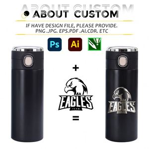 Customized Logo Intelligent LED Temperature Display Water <b>Bottle</b> 304 Stainless Steel Double Wall Insulated Thermos Flask - Product Image 3