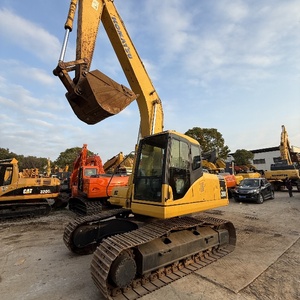 Precio bajo, excavadora sobre orugas Komatsu Original usada, Japón, bomba de Motor de peso operativo de 20 toneladas, construcción de edificios - Product Image 1