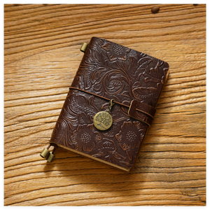 Libreta <span class=keywords><strong>de</strong></span> Registro Empresarial Mini Portátil <span class=keywords><strong>de</strong></span> Bolsillo, Cosida con Hilo <span class=keywords><strong>de</strong></span> Cuero, con 64 Hojas - Product Image 4