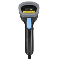 Lecteur de codes-barres USB filaire 1D 2D, scanner de codes-barres portable pour supermarchés, pour solutions POS