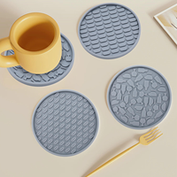 Tapis anti-déversement en PVC souple pour bar, sous-verres pour boissons, sous-verres de table pour la maison, sous-verres en silicone pour cuisine, tapis pour tasses de restaurant