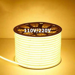 110V Flexibler COB <span class=keywords><strong>LED</strong></span>-Lichtstreifen 110V 120V <span class=keywords><strong>220V</strong></span> Fernbedienung <span class=keywords><strong>LED</strong></span>-Streifen 100m Rolle COB <span class=keywords><strong>LED</strong></span>-Lichtband - Product Image 3