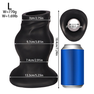 Plug <span class=keywords><strong>anal</strong></span> creux en silicone liquide en forme de poing, manchon de poing pour homme et femme, jouet sexuel d'entraînement à la masturbation manuelle, dilatateur <span class=keywords><strong>anal</strong></span>, dispositif de masturbation - Product Image 6