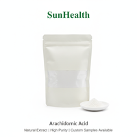 Arakidonik Asit %98 (CAS 506-32-1) Eikoşatetraenik Asit 58,11,14-Eikoşatetraenik Asit Yer Fıstığı Ekstresi ARA SunHealth İyileştirici
