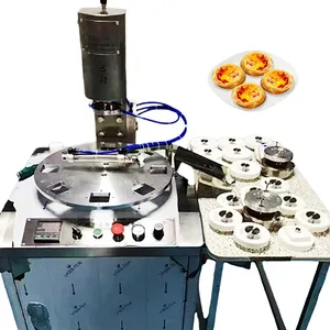 自動商用エッグタルトシェルマシンパイナップルタルトメーカープレッサー成形タルトマシン