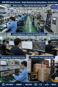 โรงงานรับผลิตแบบ ODM OEM ออกแบบ<span class=keywords><strong>สาย</strong></span><span class=keywords><strong>ไฟ</strong></span>สำหรับอุปกรณ์การแพทย์ตามสั่ง มาตรฐาน IP68 แรงดัน<span class=keywords><strong>ไฟ</strong></span>ฟ้า 30V-60V DC <span class=keywords><strong>สาย</strong></span>ทองแดงปลอดออกซิเจนแบบตีเกลียว หุ้มฉนวน PVC - Product Image 4