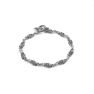 yunnique Skull Design <b>Titanium</b> Steel Bracelet Unisex Fashion <b>Chain</b> Jewelry Geometric Pattern GZYB-0007 - Product Image 5
