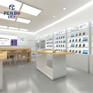 Diseño de Interiores de Tienda 3D Gratuito, Muebles para Tienda de Electrónicos, Exhibidores para Tienda de Celulares, Mostrador de Exhibición para Tienda de Teléfonos - Product Image 1