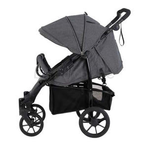Bright bebe Hersteller Luxus Zwillinge Kinderwagen 3 in 1 High Landscape Stahlrahmen Klapp Doppel Kinderwagen Zwei Körbe Kinderwagen - Product Image 2