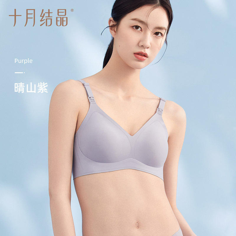 Sunny Mountain Purple [Soutien-gorge à inversion temporelle 5D] Style d'allaitement