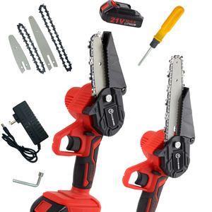 Mini Motosierra Inalámbrica Recargable al Mejor Precio, Motosierra con Batería de Litio para Trabajar la Madera, Cortadora de Madera - Product Image 2