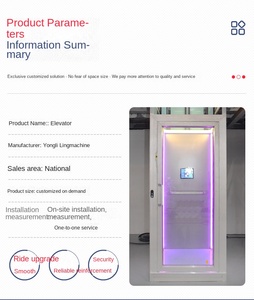 BIỆT THỰ thang máy dân cư, thang máy hộ gia đình nhỏ, thang máy hành khách, giá, thang máy nhà - Product Image 2