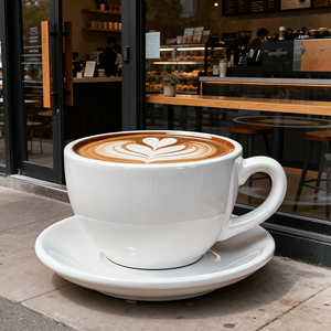 ถ้วยเรซินขนาดใหญ่รูปปั้นการ์ตูนชานมร้านกาแฟตกแต่งของใช้ในครัวเรือนกำหนดขนาดและสีได้เอง - Product Image 5