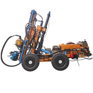 좋은 판매 KQTG-150 휠 지하 암석 광산 드릴링 머신 고압 광산 암석 드릴 머신 - Product Image 4