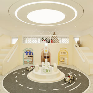 ملعب داخلي آمن وصديق للأطفال رائج البيع للمقاهي ودور الحضانة، ملعب داخلي ممتع لمرحلة ما قبل المدرسة من الشركة المصنعة - Product Image 4