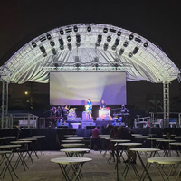Estructura de Aluminio para Eventos, Bodas, Hoteles, Exhibiciones, Conciertos y Sistemas de Sonido Line Array, Precio de Fábrica en Shanghái