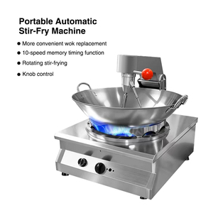 Máquina de Cocina Inteligente para Restaurantes, Robot de Cocina con Agitación Automática, Wok para Saltear, Cocina Rotatoria IT-MSFM-R - Product Image 4