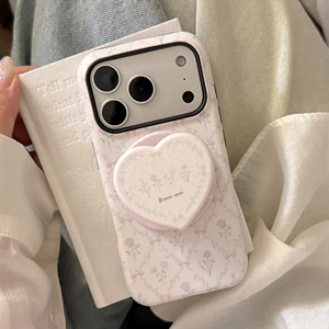 Étui de protection magnétique antichoc en TPU mat de haute qualité pour 17/16 Professional Edition/Movie 15 Fleur rose française - Product Image 4