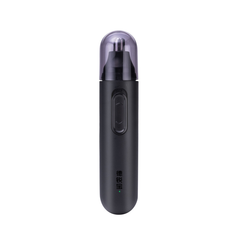 Electric Nose & Eyebrow Hair Trimmer Scissors Shaver Effective Car Nose Hair Removal Tool 2