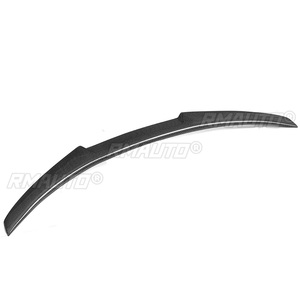 สปอยเลอร์หลังคาร์บอนไฟเบอร์แท้ P/M4/PSM F10 F18 สำหรับติดตั้งท้ายรถยนต์ BMW F10 F18 M5 ซีรีส์ 5 ปี 2011-2017 - Product Image 2