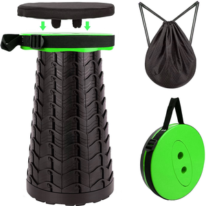 Tabourets de pêche pliables, télescopiques, extensibles, légers et rétractables <span class=keywords><strong>en</strong></span> <span class=keywords><strong>plastique</strong></span> pour l'extérieur et le bar - Product Image 2