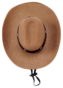 Headgear Western Cowboy Hat Dog Small Helmet Grass Woven Cowboy Pet Hat