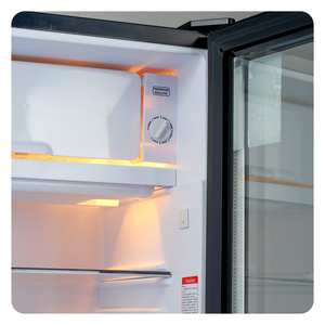 Refrigerador para Vinos y Bebidas de 108 L con Compresor OEM, Doble Zona, Puerta de Vidrio, Nevera para Bebidas, Vinoteca para el Hogar o Bar - Product Image 4