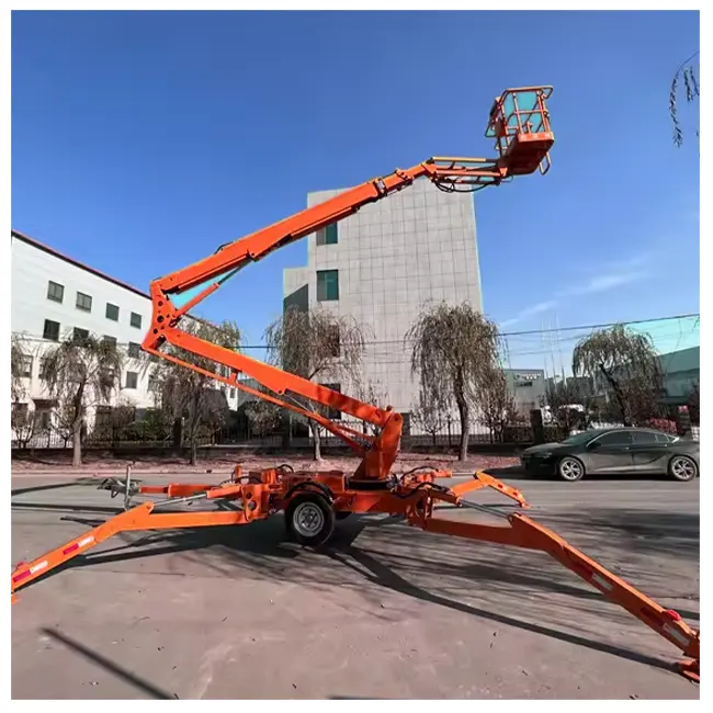 15m 21 M Hoogwerker Te Koop Giek Spider Crawler Lift Personeel Lift Platform