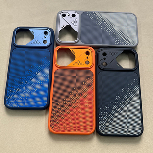 Custodia per <span class=keywords><strong>iPhone</strong></span> con Stampa Opaca Multicolore e Protezione Fotocamera in Metallo, Antiurto, per Serie <span class=keywords><strong>iPhone</strong></span> - Product Image 4