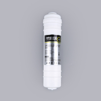 Cartucho de Filtro de Carbón Activado T33 de 10 Pulgadas de Conexión Rápida para Filtración Previa, Ecológico y de Alta Eficiencia para el Hogar