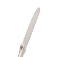 Ensemble de couteaux à dîner en acier inoxydable de qualité avec manche évidé Outils à fromage de cuisine 2 pièces