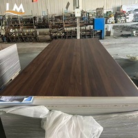 Panneau mural intérieur imperméable en PVC 3m, panneau mural WPC ignifuge pour décoration intérieure, matériaux de panneaux composites bois-plastique