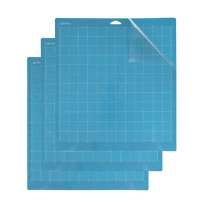 Tapis de découpe auto-cicatrisant en gros, 12 pouces * 12 pouces, PVC personnalisé, vert foncé, grand tapis de découpe adhésif pour le cuir, pour le tissu - Product Image 2