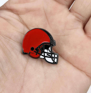 Spilla in metallo smaltata NFL di tendenza, con logo della squadra di football americano Oakland Raiders, distintivo sportivo - Product Image 5