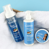 Offre Spéciale : Mousse Coiffante 5-en-1 à la Noix de Coco et au Beurre de Karité – Mousse Bouclante Fixation Forte et Gel pour les Bords – Produits Coiffants
