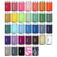Manchon isotherme personnalisé en néoprène pour canettes, réglable, 7 mm, impression par sublimation, pour canettes de 330 ml et 375 ml