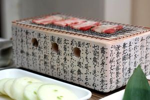 شعبية منضدية شوايّة فحم التنور - Product Image 3