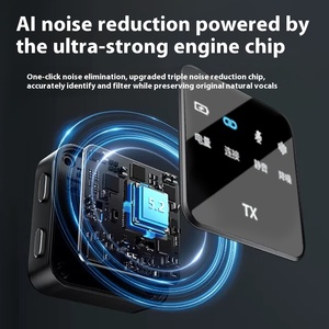 Microphone cravate sans fil haute fidélité pour conférence, réduction de bruit, léger, portable pour smartphones <span class=keywords><strong>iPhone</strong></span>/Android, <span class=keywords><strong>voix</strong></span> - Product Image 5