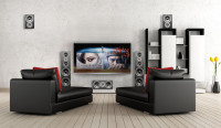 Altavoces Swan Jam&Lab de 6 y 8 Pulgadas para Cine en Casa, Sistema de Sonido HiFi, Altavoces Frontales, Centrales y Surround 2.0, 5.0
