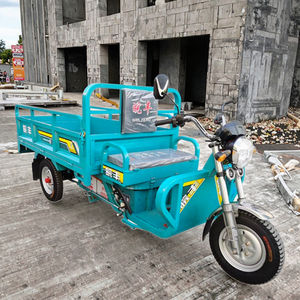 3 륜 전기 세발 자전거 1500W 농업 사용을위한 400kg 페이로드와 오픈 바디화물 세발 자전거 - Product Image 4