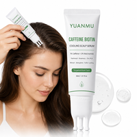 Ampoule de Soin Capillaire OEM ODM Marque Privée à la Caféine, Niacinamide, Biotine et Romarin pour un Cuir Chevelu Apaisé et des Cheveux Plus Volumineux (Roll-on)