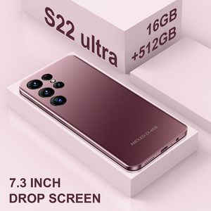 Smartphone S22Ultra nouvelle conception pour dropshipping, écran 7,3 pouces, grande mémoire 16 Go 512 Go, téléphone portable avec double <span class=keywords><strong>carte</strong></span> SIM 4G/5G - Product Image 2