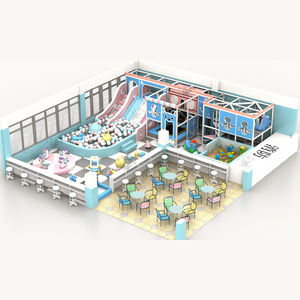 Aire de jeux intérieure de rêve pour enfants toboggan en plastique piscine à balles trampoline <span class=keywords><strong>labyrinthe</strong></span> zone équipement de terrain de jeu - Product Image 1