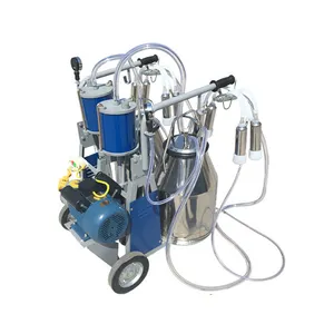 Automatically portable small single bucket manual goat sheep cow milker milking machine for dairy farm