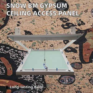 Hiện đại tuôn ra nhôm vách thạch cao truy cập bảng điều khiển cửa giấu chống ẩm Bẫy lưới Trần đá tấm thạch cao không thấm nước - Product Image 2