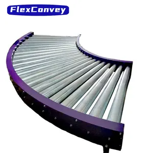 China Factory OEM Custom Small Manual Roller Conveyor System Transfer Machine For Food