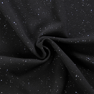 Tela de Punto Elástica de Poliéster Estampada al por Mayor, Crepé Brillante Plateado <span class=keywords><strong>Liverpool</strong></span> Bullet para Ropa - Product Image 1