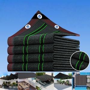 Voile d'ombrage tissée en HDPE anti-UV 30%-95% – Filet pare-soleil robuste pour patio, camping, jardin, extérieur - Product Image 1